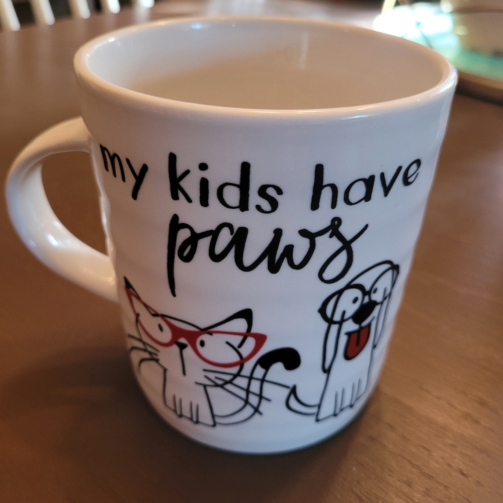 Pier One Oversized Mug with Cute Pet Design